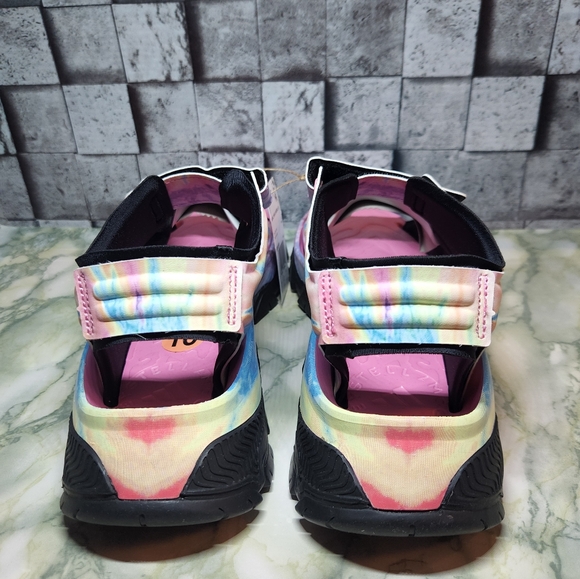 Adidas By Stella McCartney Multicolor Hika Sandals Size 10 - Picture 5 of 11